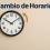 Nuevo horario